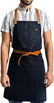 From cooking to grilling, our kitchen apron is the perfect companion to any cooking adventure! Made to use boldly, look lively, get messy, wash, and repeat. And repeat. And repeat.